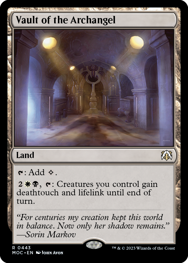 Vault of the Archangel [March of the Machine Commander]-1