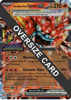 Hearthflame Mask Ogerpon ex (040/167) (Jumbo Card) [Scarlet & Violet: Twilight Masquerade]-1