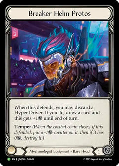 Breaker Helm Protos [JDG046] (Promo)  Cold Foil-1