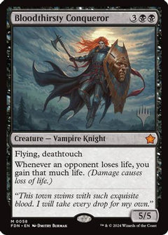 Bloodthirsty Conqueror (Promo Pack) [Edge of Eternities Promo Pack]-1