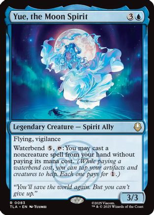 Yue, the Moon Spirit (TLA-083) - Avatar: The Last Airbender Foil-1