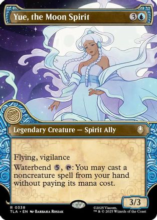 Yue, the Moon Spirit (Showcase) (TLA-338) - Avatar: The Last Airbender-1