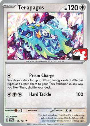 Terapagos (161/191) [Prize Pack Series Seven]-1