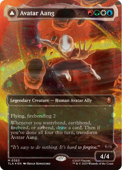 Avatar Aang (Raised Foil) [Avatar: The Last Airbender]-1