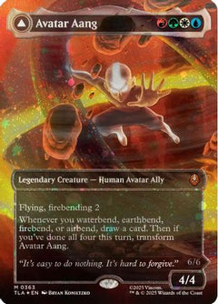 Avatar Aang (Raised Foil) [Avatar: The Last Airbender]-3