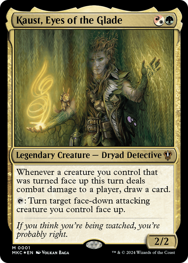 Kaust, Eyes of the Glade [Murders at Karlov Manor Commander]-1