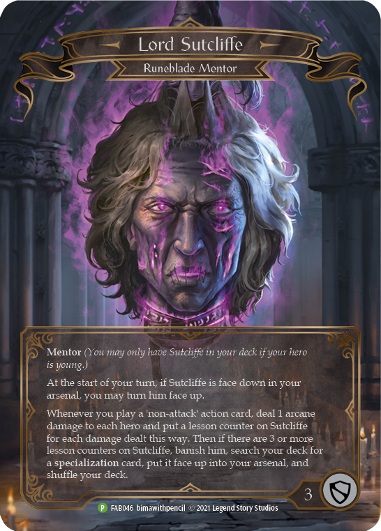 Lord Sutcliffe [FAB046] (Promo)  Rainbow Foil-1