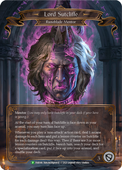 Lord Sutcliffe [FAB046] (Promo)  Rainbow Foil-1