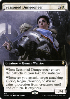 Seasoned Dungeoneer (Extended Art) [Commander Legends: Battle for Baldur's Gate]-1
