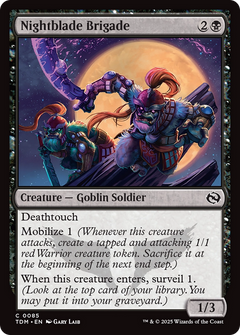 Nightblade Brigade [Tarkir: Dragonstorm]-1
