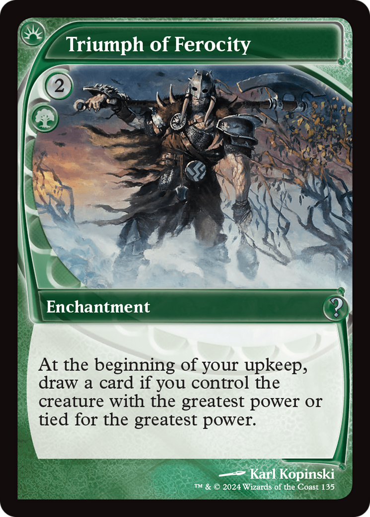 Triumph of Ferocity (Future Sight) (MB2-135) - Mystery Booster 2-1