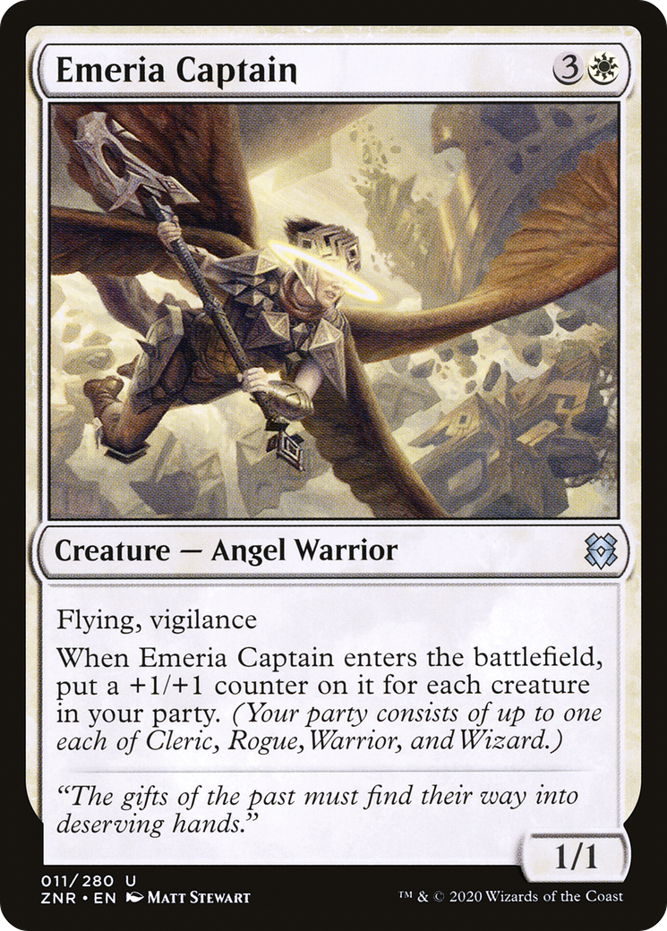 Emeria Captain [Zendikar Rising]-1