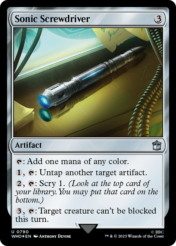 Sonic Screwdriver (0790) (Surge Foil) [Doctor Who]-1