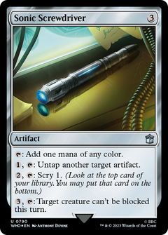 Sonic Screwdriver (0790) (Surge Foil) [Doctor Who]-1