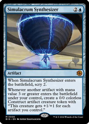 Simulacrum Synthesizer (Promo Pack) [Edge of Eternities Promo Pack]-1