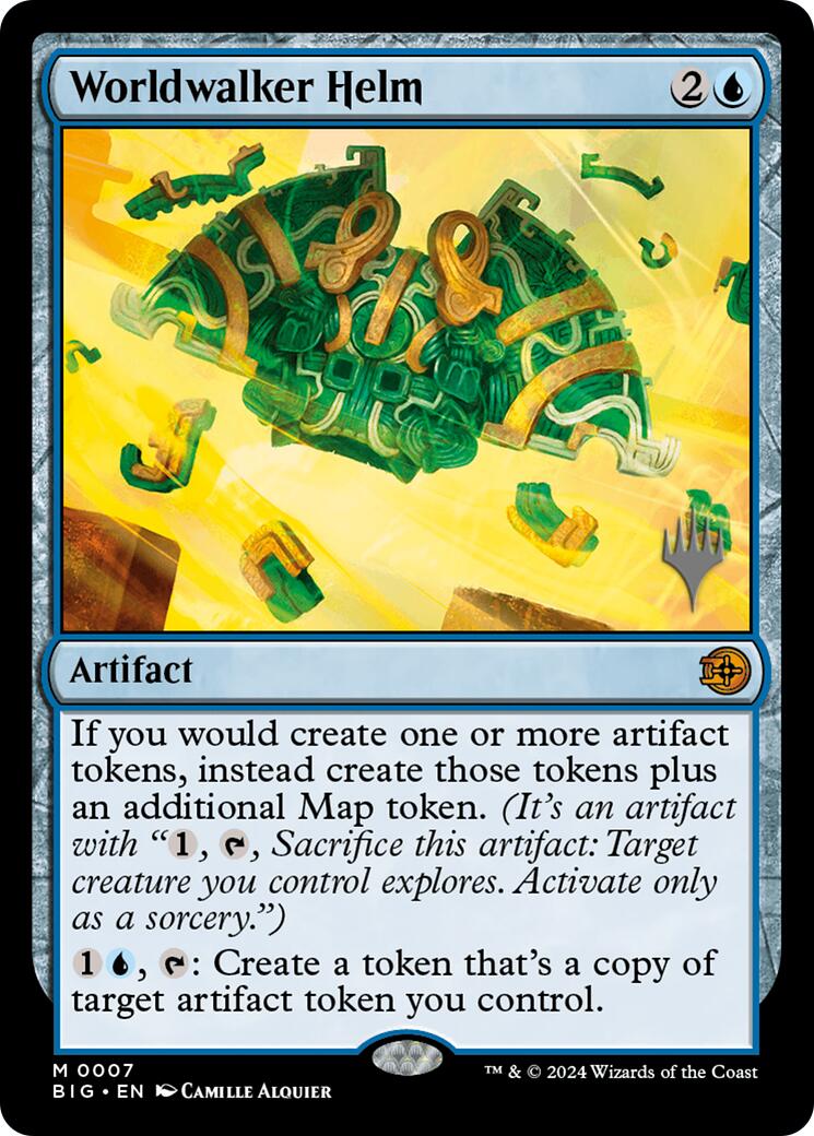 Worldwalker Helm (Promo Pack) [Edge of Eternities Promo Pack]-1
