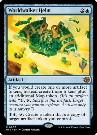 Worldwalker Helm (PPEOE-007) - Promo Pack: Edge of Eternities Foil-1