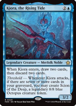 Kiora, the Rising Tide (Promo Pack) [Edge of Eternities Promo Pack]