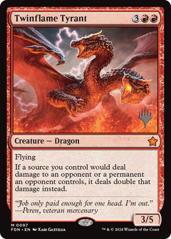 Twinflame Tyrant (Promo Pack) [Edge of Eternities Promo Pack]-1