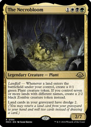 The Necrobloom (Promo Pack) [Edge of Eternities Promo Pack]-1