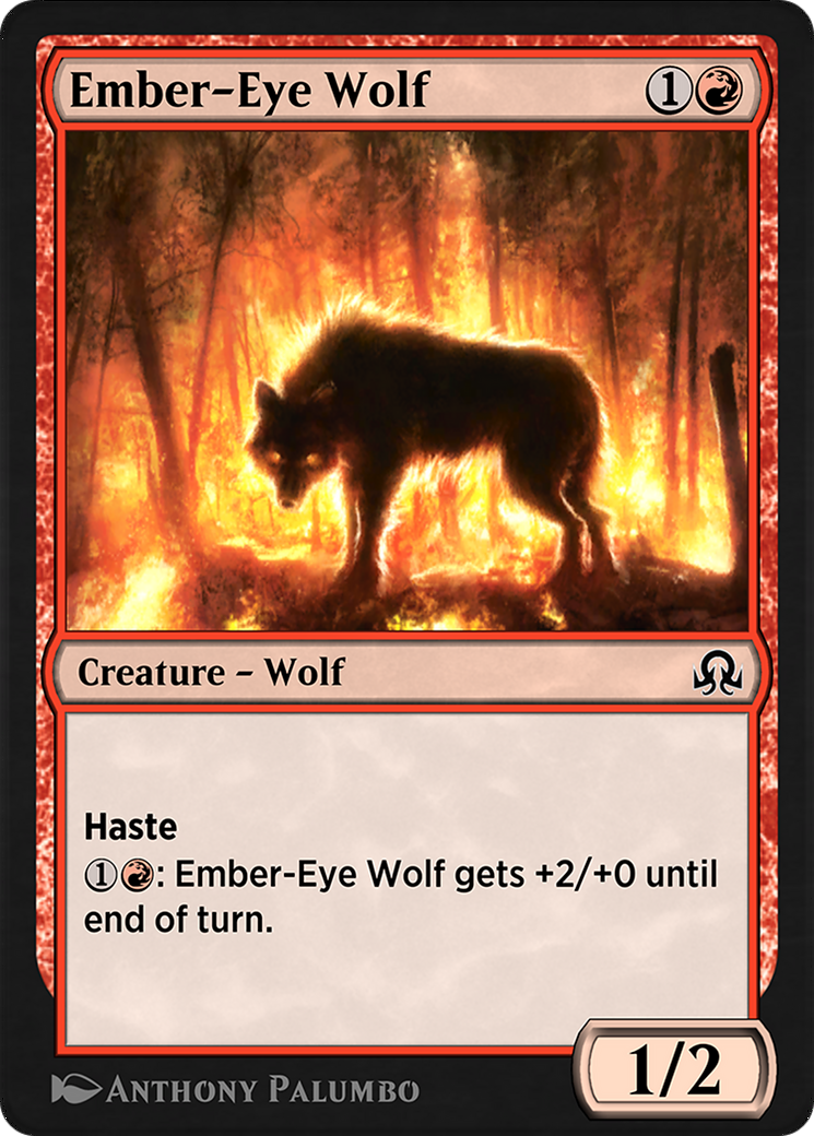Ember-Eye Wolf (SIR-152) - Shadows over Innistrad Remastered-1