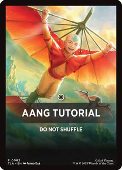 Aang Tutorial Theme Card [Avatar: The Last Airbender Tokens]-1