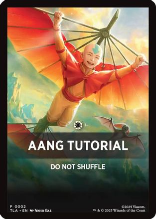 Aang Tutorial Theme Card [Avatar: The Last Airbender Tokens]-1