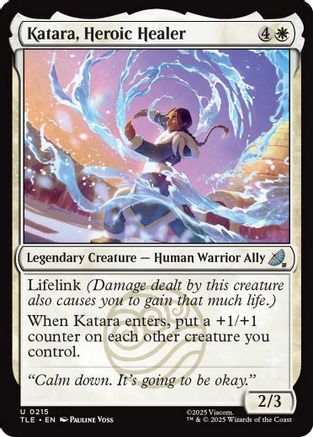 Katara, Heroic Healer [Avatar: The Last Airbender: Eternal-Legal]-1