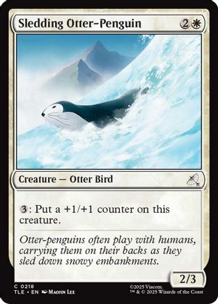 Sledding Otter-Penguin [Avatar: The Last Airbender: Eternal-Legal]-1
