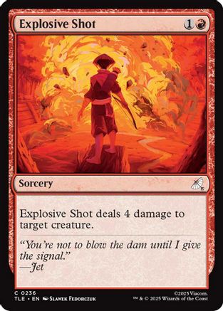 Explosive Shot [Avatar: The Last Airbender: Eternal-Legal]-1