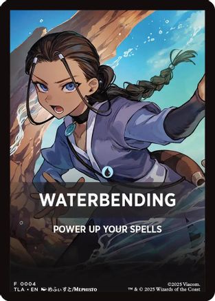 Waterbending Theme Card (TLA-004) - Avatar: The Last Airbender-1
