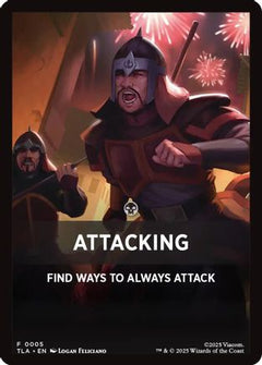 Attacking Theme Card [Avatar: The Last Airbender Tokens]-1