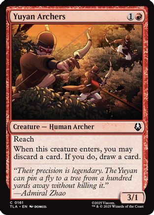 Yuyan Archers (TLA-161) - Avatar: The Last Airbender Foil-1
