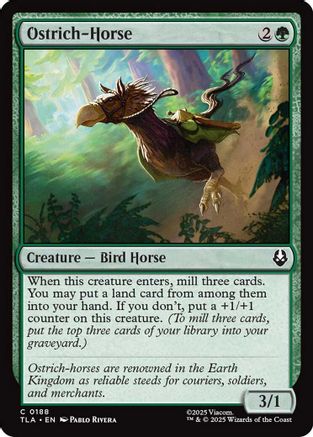 Ostrich-Horse [Avatar: The Last Airbender]-1