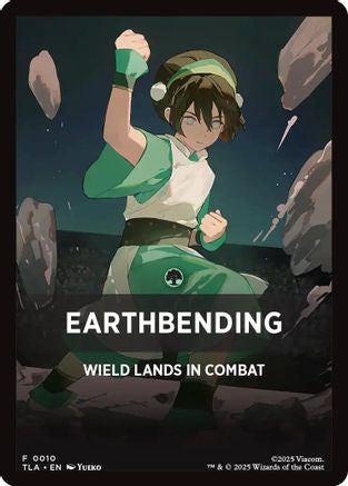 Earthbending Theme Card (0010) [Avatar: The Last Airbender Tokens]-1