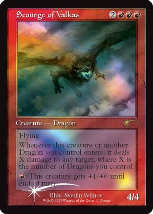 Scourge of Valkas (Retro Frame) [MagicFest 2024]-1