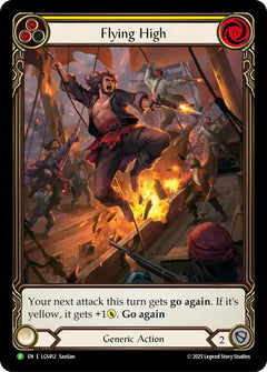 Flying High (Yellow) [LGS412] (Promo)  Rainbow Foil-1