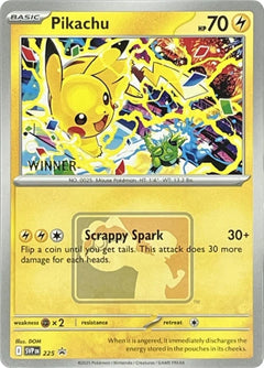 Pikachu (225) (World Championship 2025) [Winner] [Scarlet & Violet: Black Star Promos]-1
