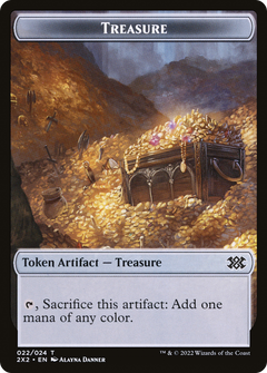 Treasure (T2X2-022) - Double Masters 2022 Tokens Foil-1