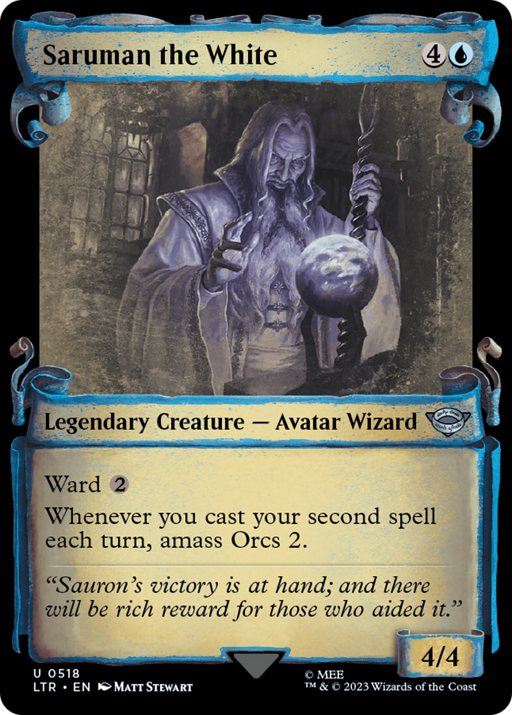 Saruman the White [The Lord of the Rings: Tales of Middle-Earth Showcase Scrolls]-1