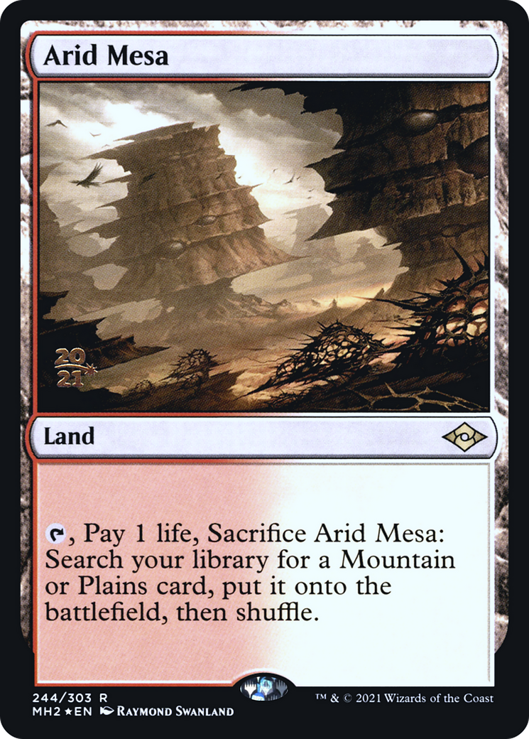 Arid Mesa [Modern Horizons 2 Prerelease Promos]-1