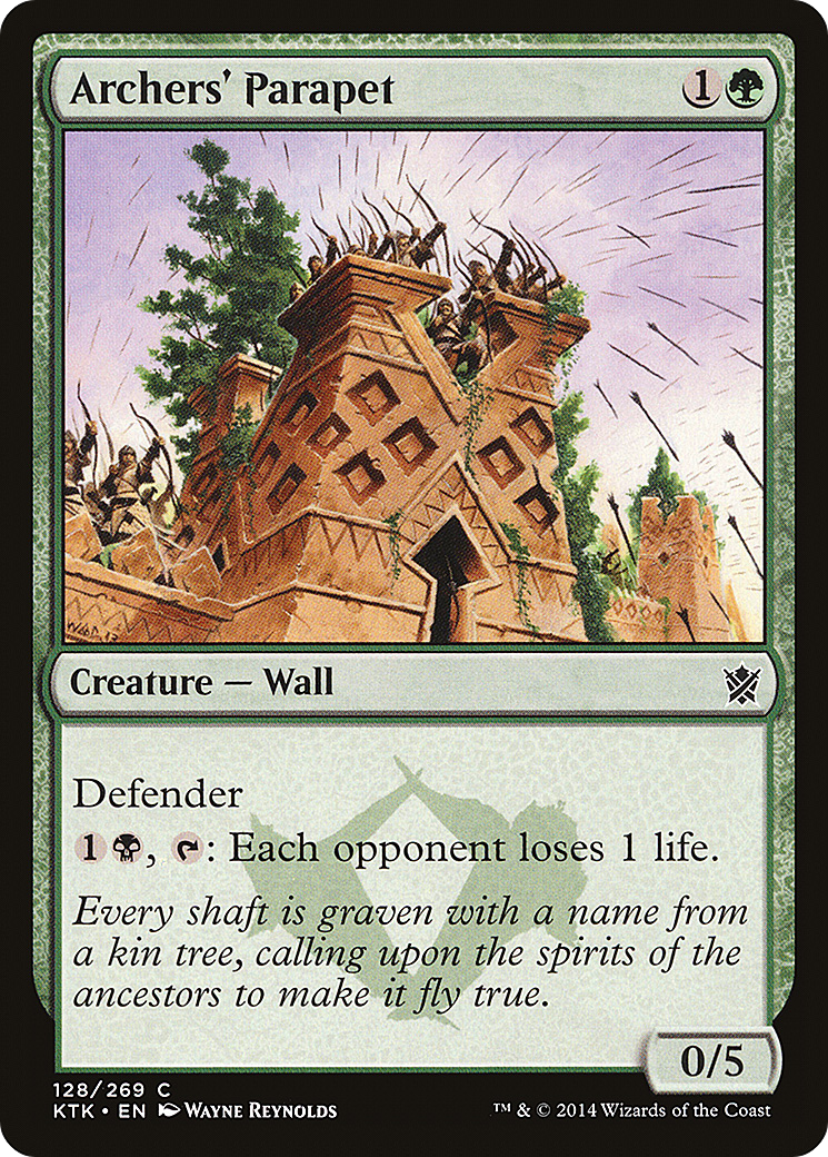 Archers' Parapet [Khans of Tarkir]-1