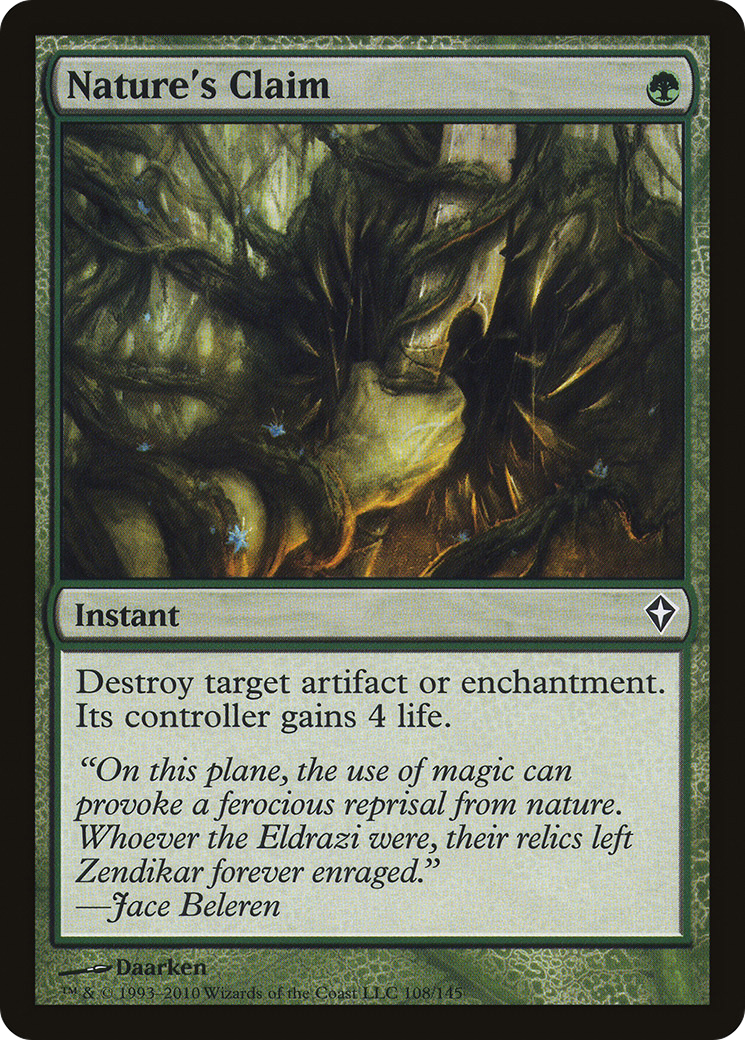 Nature's Claim [Worldwake]-1