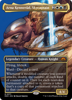 Arna Kennerud, Skycaptain (Borderless) [Modern Horizons 3]-1