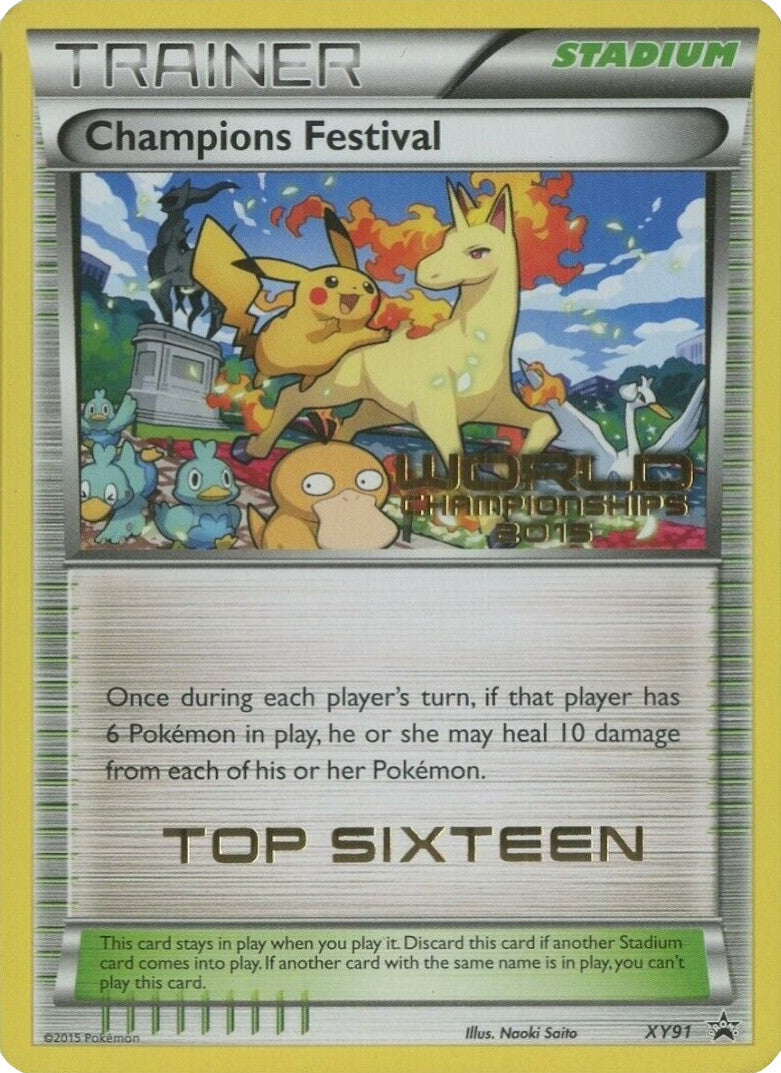 Champions Festival (XY91) (2015 Top Sixteen) [XY: Black Star Promos]-1