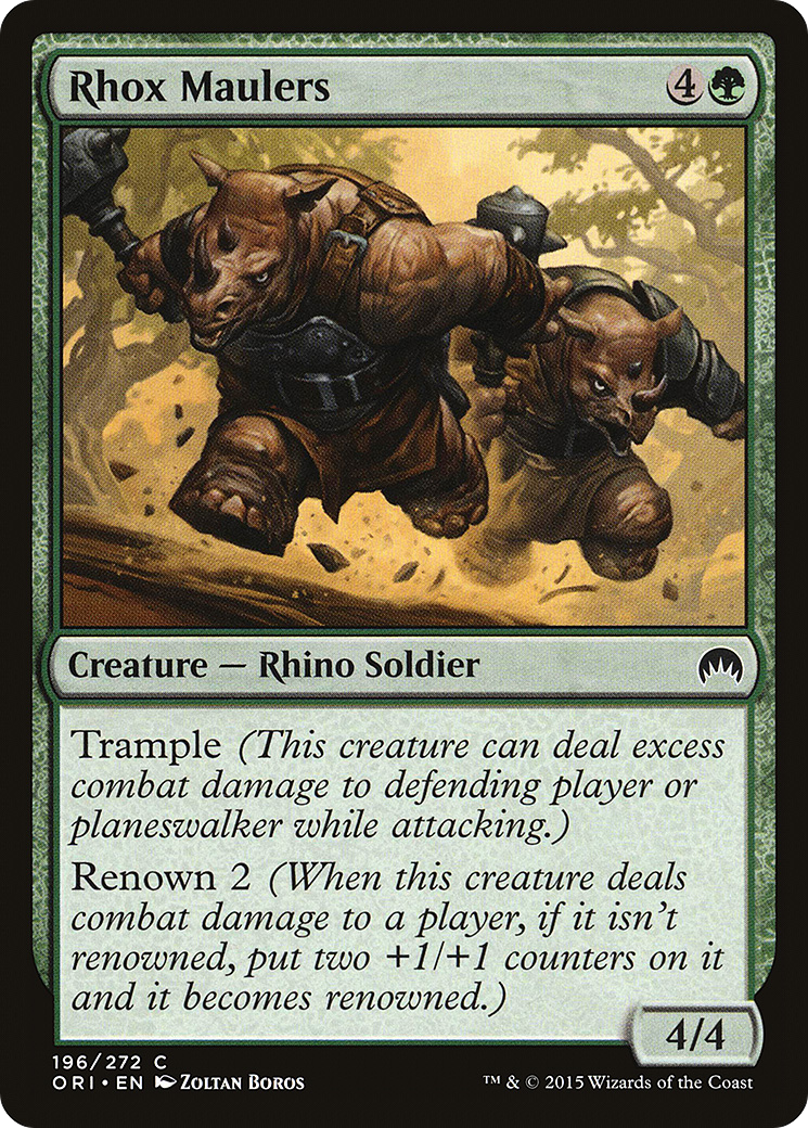 Rhox Maulers [Magic Origins]-1