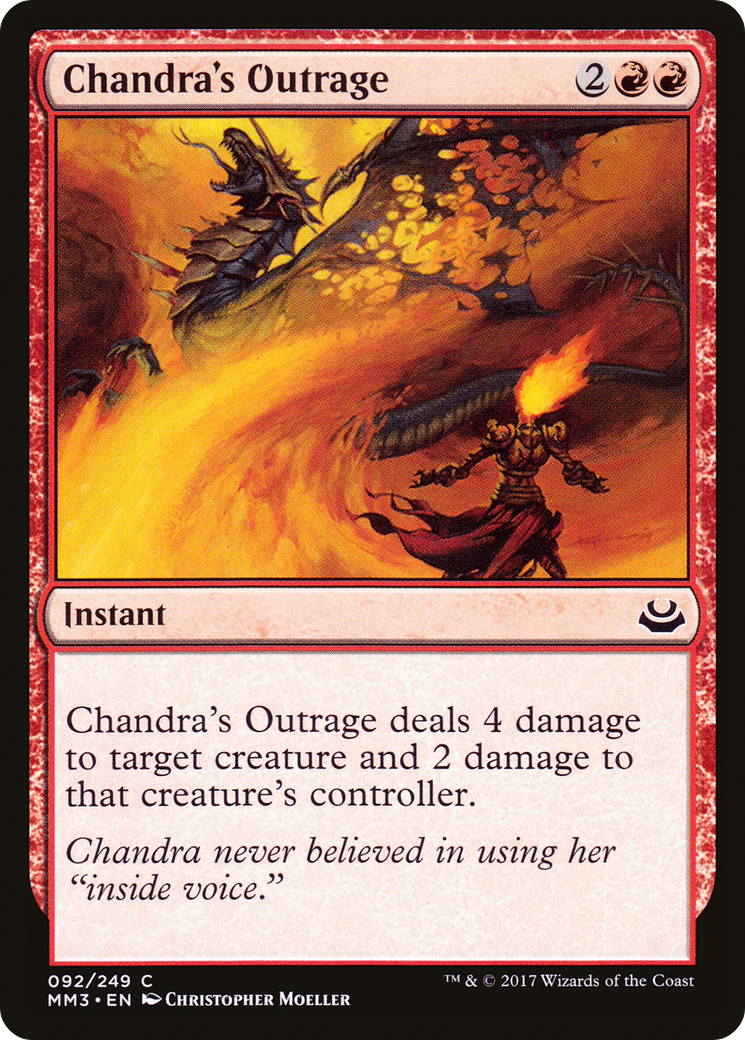 Chandra's Outrage [Modern Masters 2017]-1