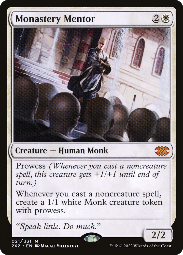 Monastery Mentor [Double Masters 2022]-1