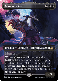 Massacre Girl (Anime Borderless) [Ravnica Remastered]-1