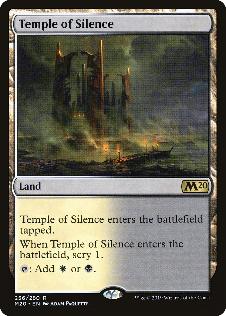 Temple of Silence [Core Set 2020]-1